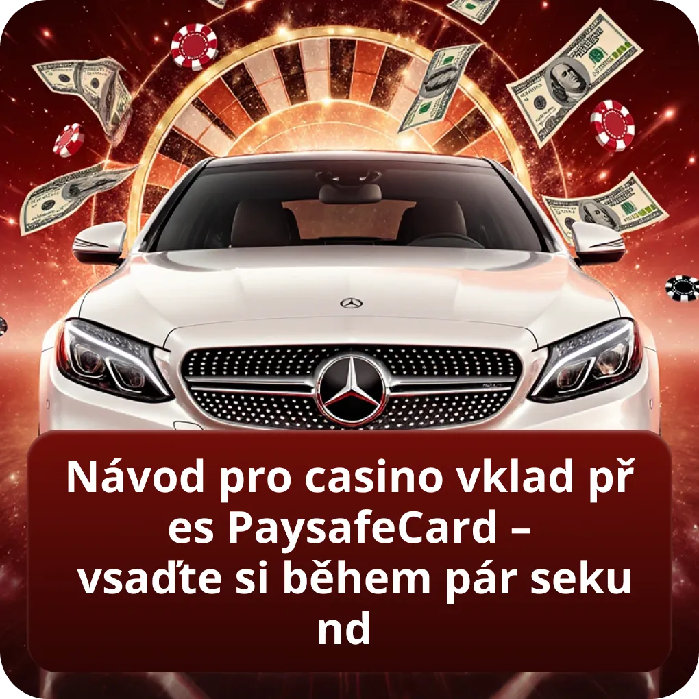 Návod pro casino vklad přes PaysafeCard – vsaďte si během pár sekund