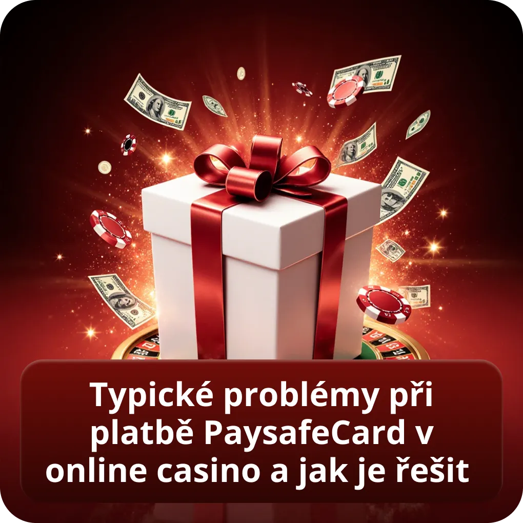 Typické problémy při platbě PaysafeCard v online casino a jak je řešit