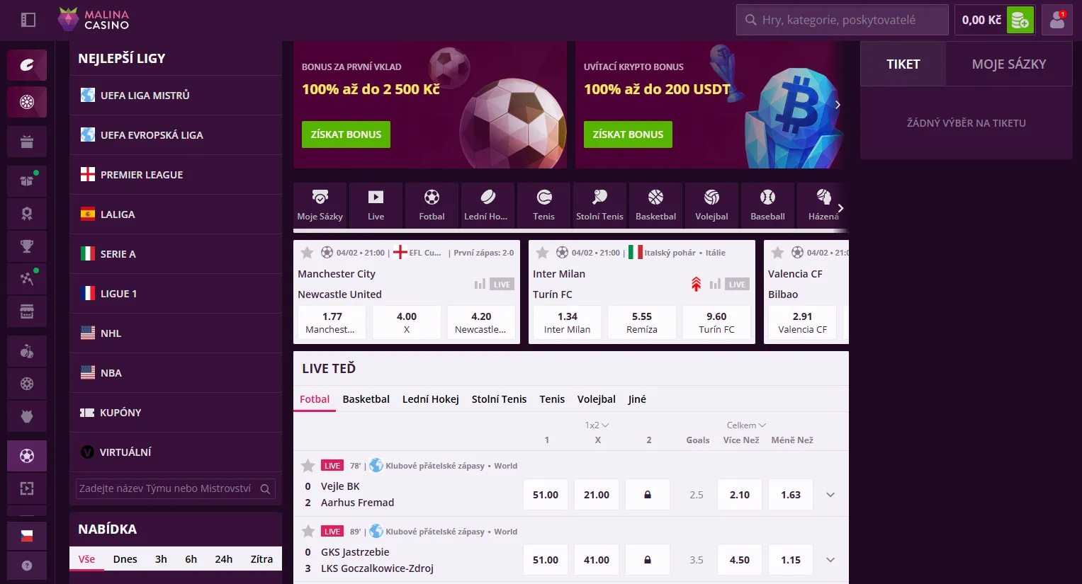 Sázky na sport: základní disciplíny a známé soutěže